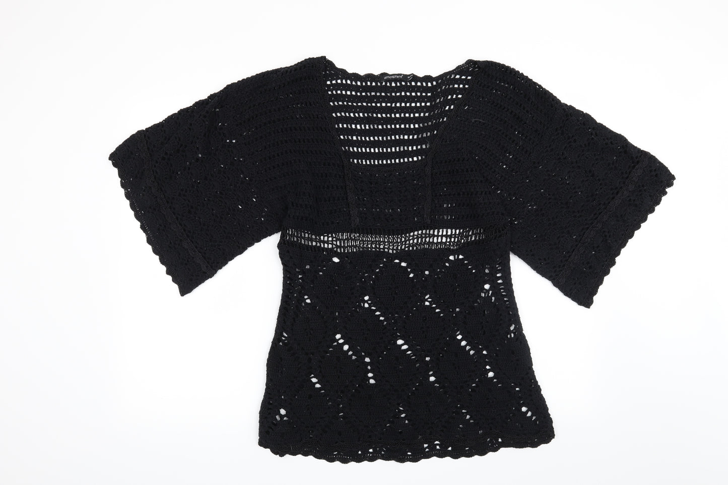 Atmosphere Womens Black   Pullover Jumper Size 16