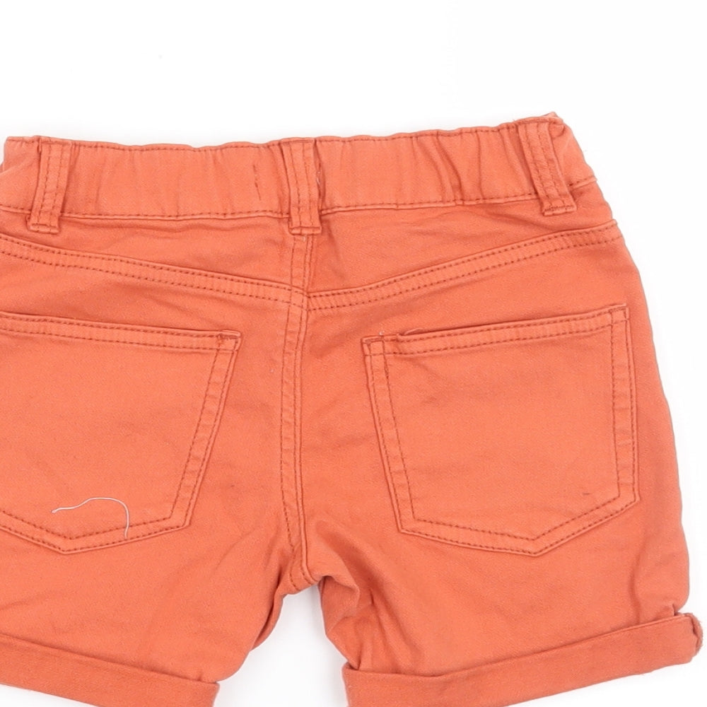 F&F Boys Orange   Chino Shorts Size 2-3 Years