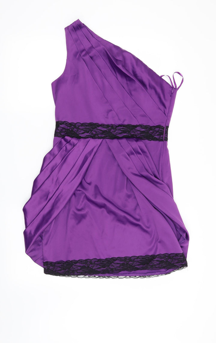 Rage Womens Purple Shift Size 14