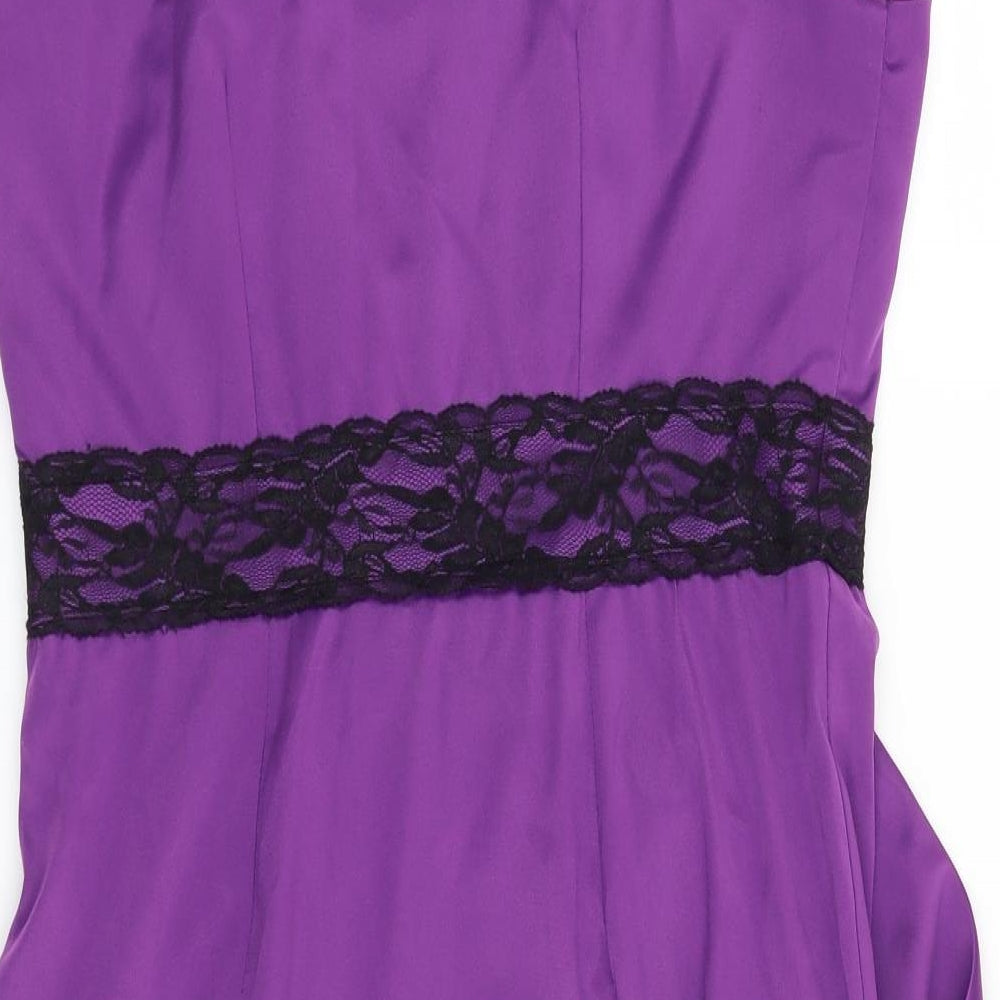 Rage Womens Purple   Shift  Size 14