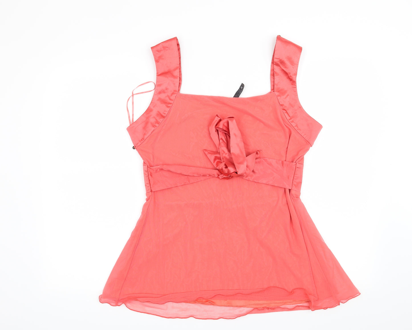 Bay Womens Pink   Basic Blouse Size 16