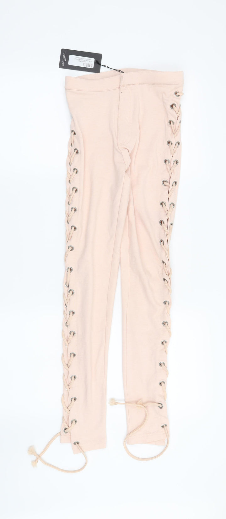 Pretty Little Thing Womens Pink   Capri Leggings Size 4 L26 in