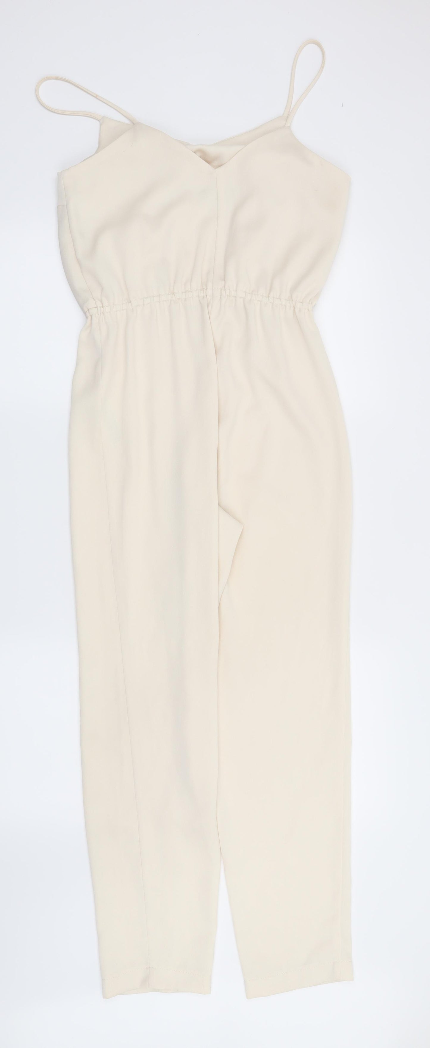 Topshop Womens Beige   Jumpsuit One-Piece Size 6