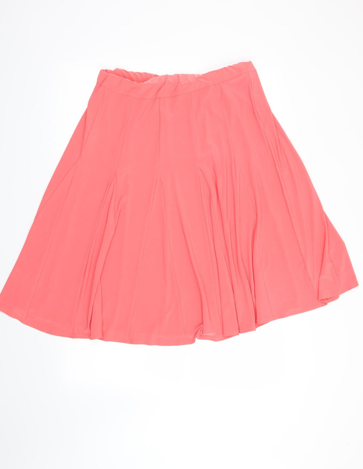 Anthology Womens Pink A-Line Skirt Size 14