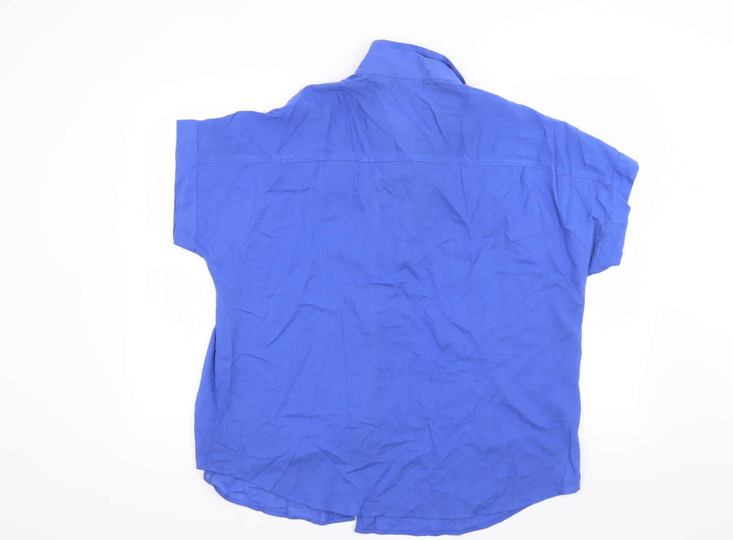 St Michael  Womens Blue   Basic Blouse Size 18