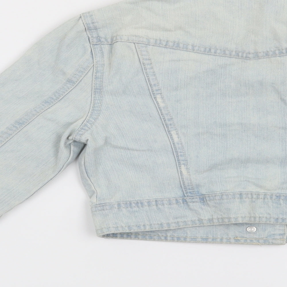 New Look Girls Blue   Jacket  Size 10-11 Years