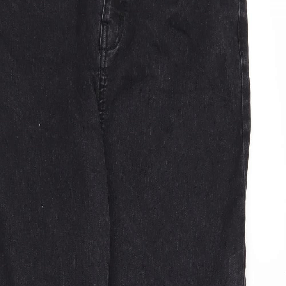 George Womens Black   Bootcut Jeans Size 16 L28 in
