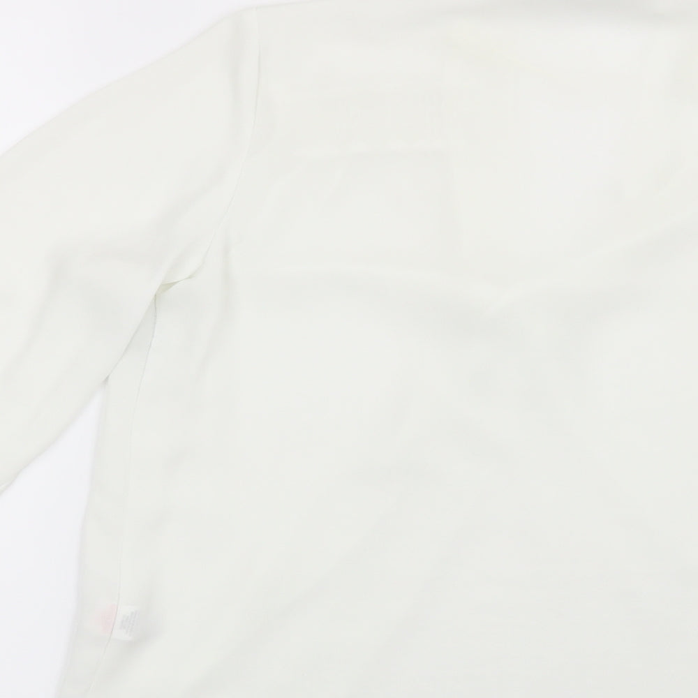 Atmosphere Womens White   Basic Blouse Size 12