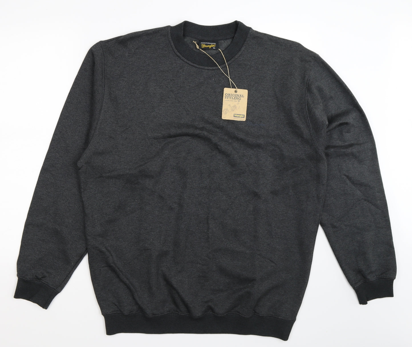 Wrangler Mens Grey   Pullover Sweatshirt Size XL