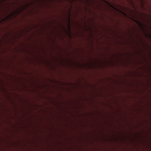 Peter Christian Mens Brown  Corduroy  Button-Up Size 3XL