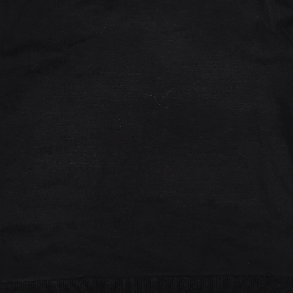 Monsoon Womens Black  Knit Pullover Jumper Size XL