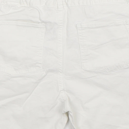 F&F Boys White   Chino Shorts Size 11-12 Years
