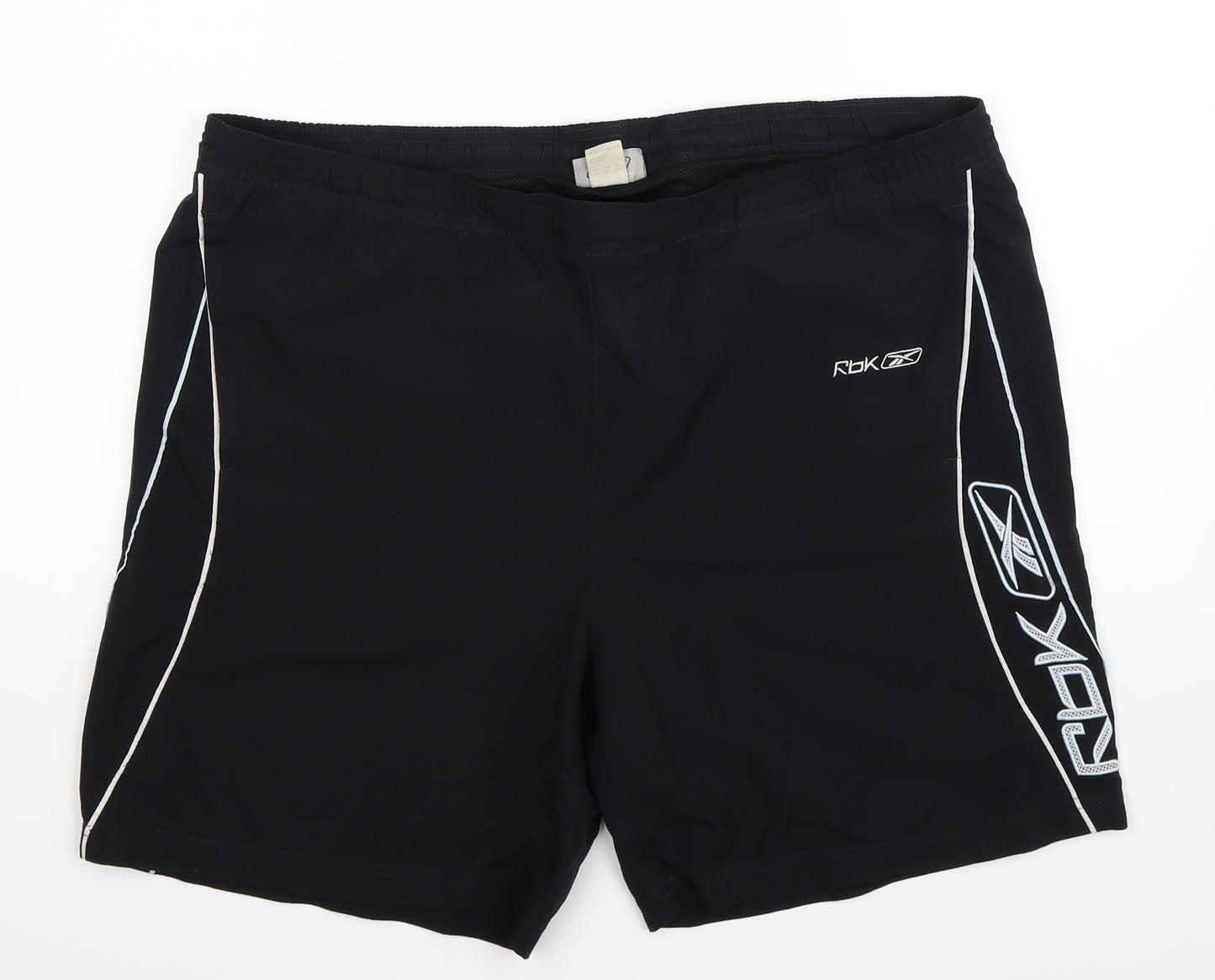 Reebok Mens Black   Athletic Shorts Size L