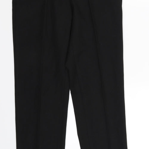 Asaf Womens Black   Dress Pants Trousers Size 28 in L28 in