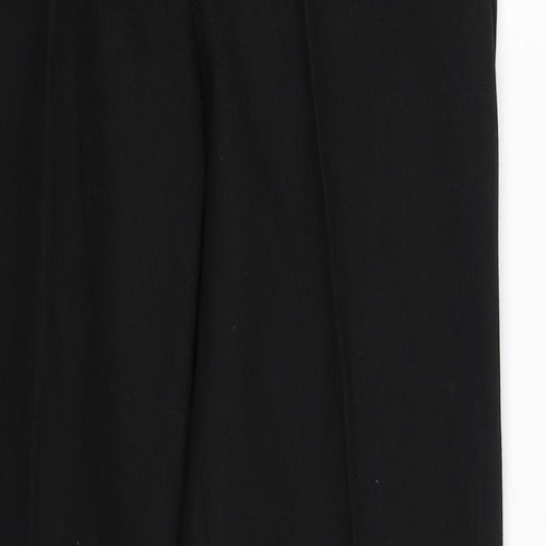 Asaf Womens Black   Dress Pants Trousers Size 28 in L28 in