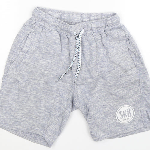 M&Co Boys Blue   Sweat Shorts Size 9-10 Years