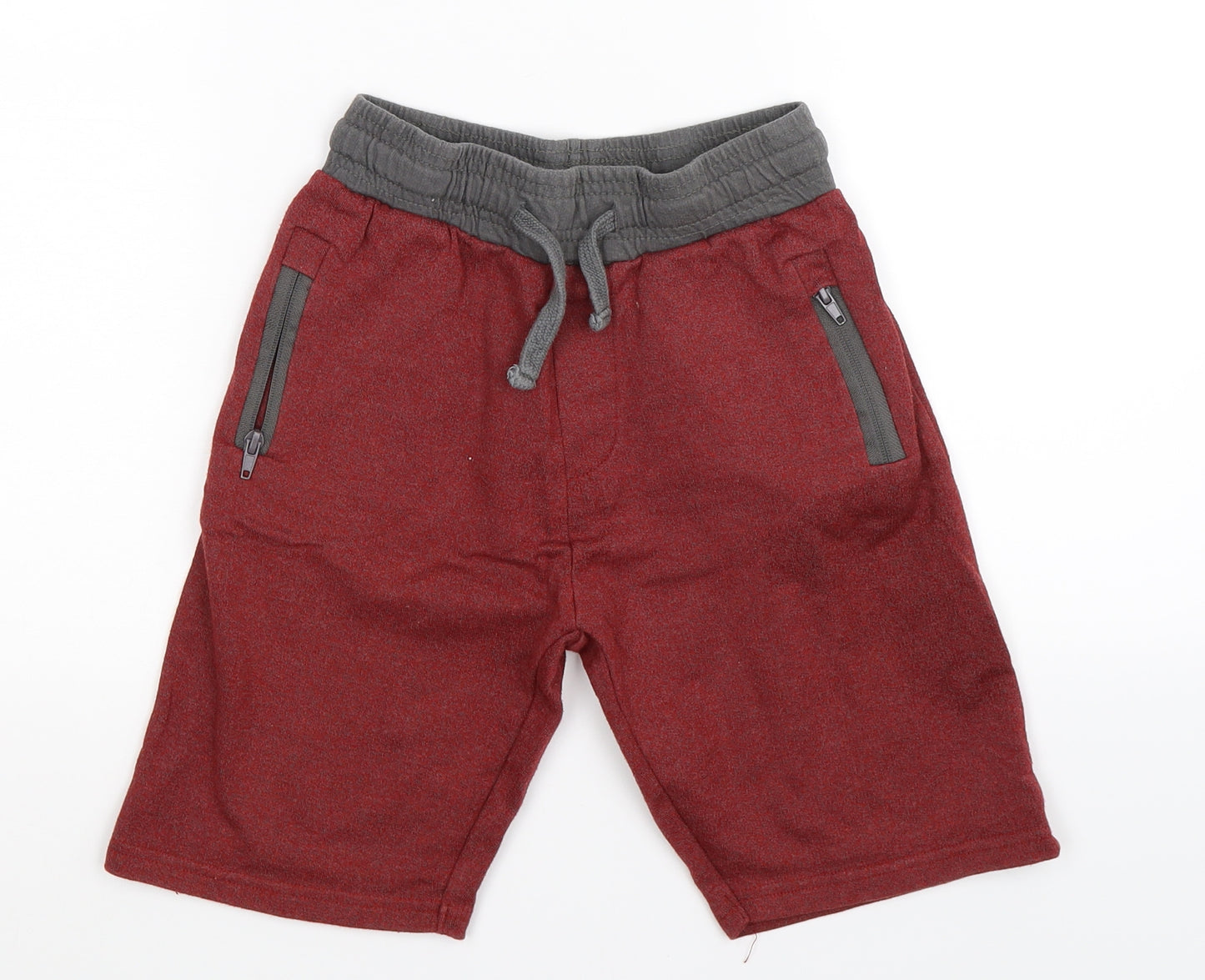 Urban Outlaws Boys Red   Bermuda Shorts Size 9-10 Years
