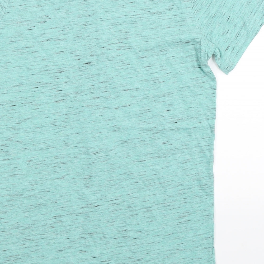 F&F Boys Green   Basic T-Shirt Size 10-11 Years