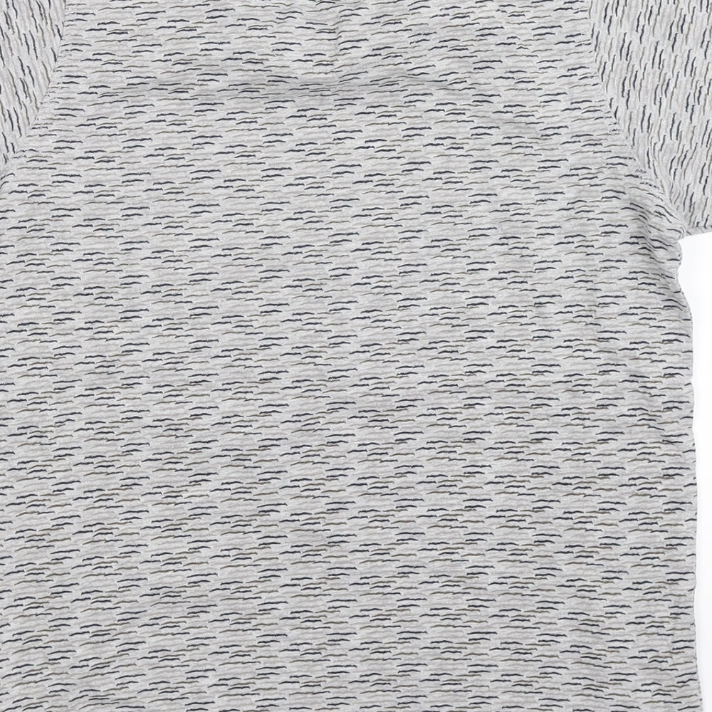 Lily & Dan Boys Grey   Basic T-Shirt Size 11-12 Years