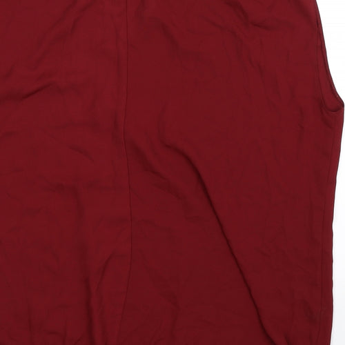 Arcadia Womens Brown   Basic Blouse Size 18
