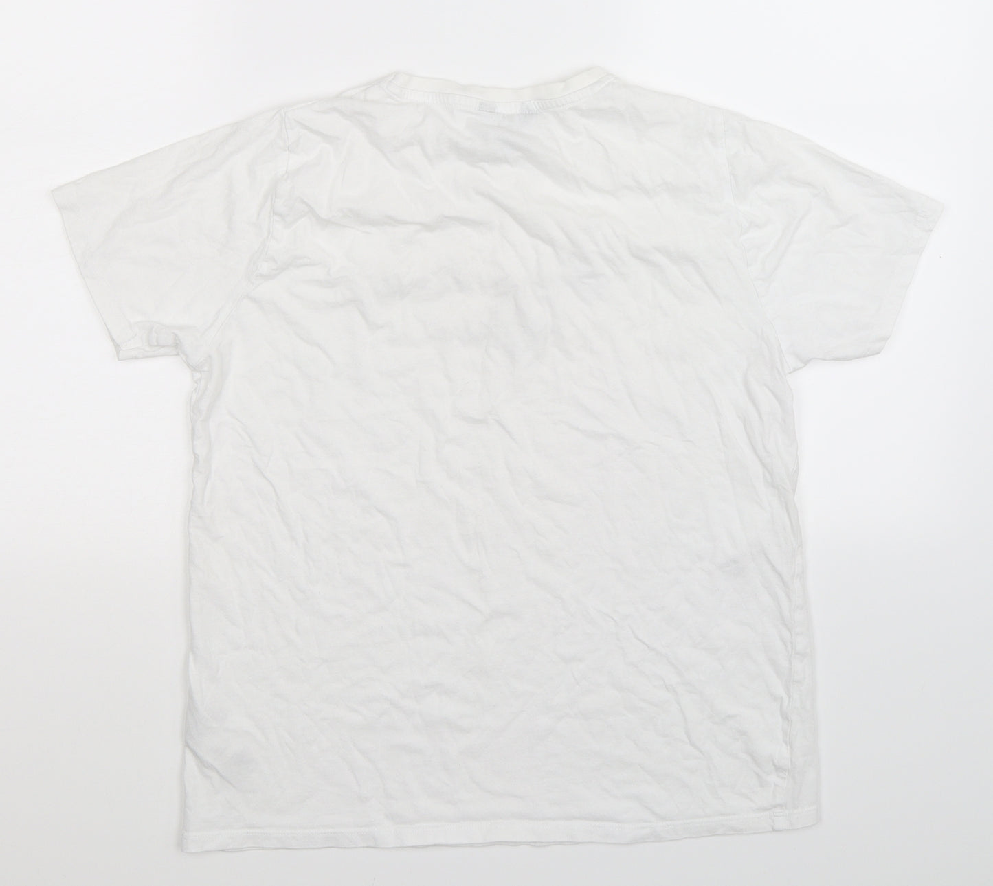 New Look Womens White   Basic T-Shirt Size 16