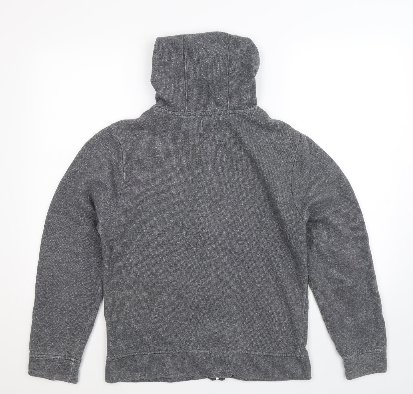 Cedar Wood State Mens Grey   Full Zip Hoodie Size S