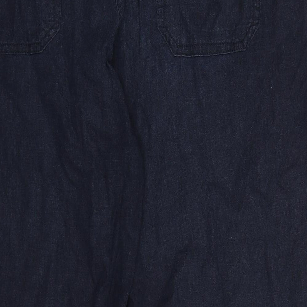NEXT Womens Blue   Trousers  Size 16 L28 in
