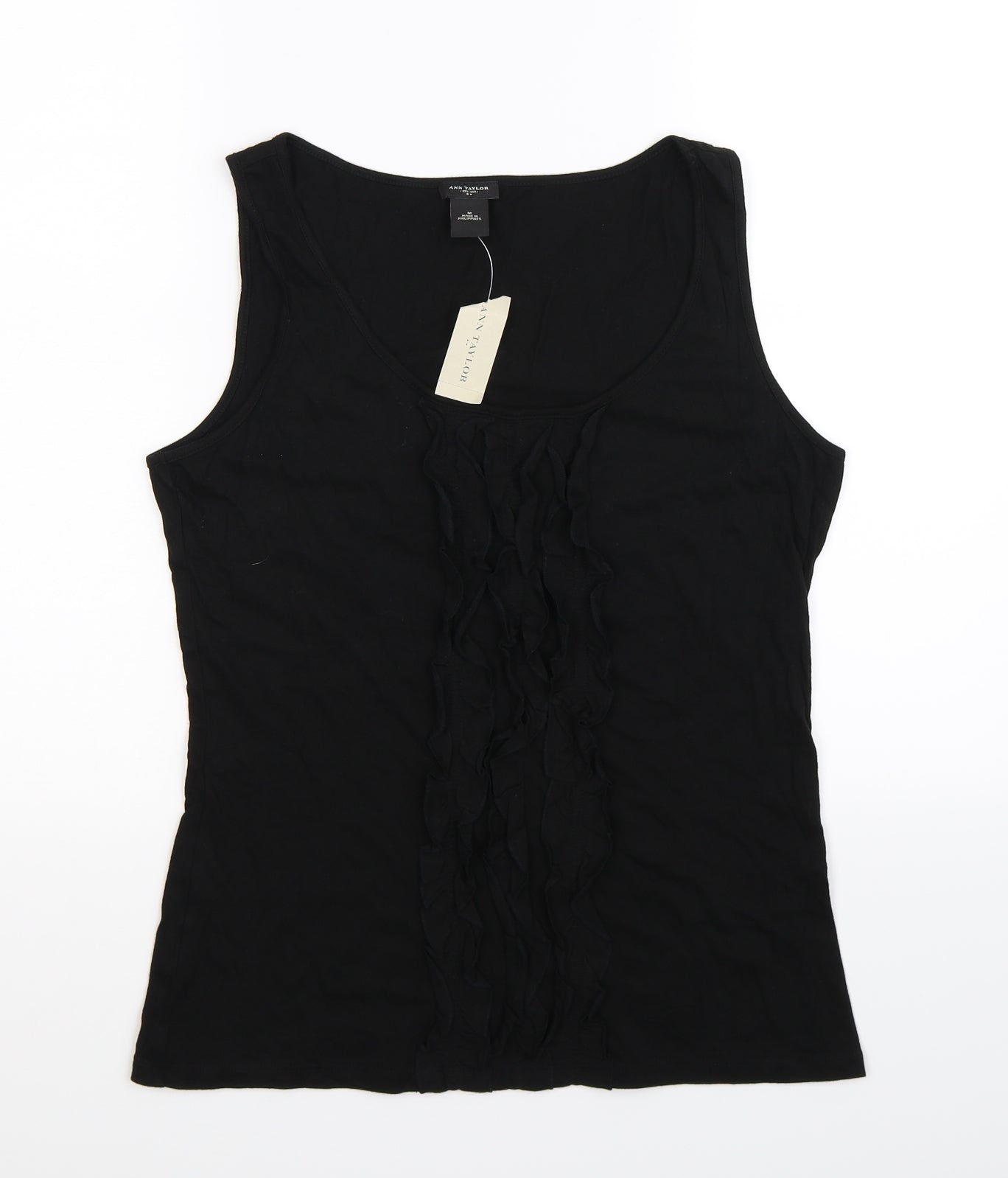 Ann Taylor Womens Black   Basic Tank Size M