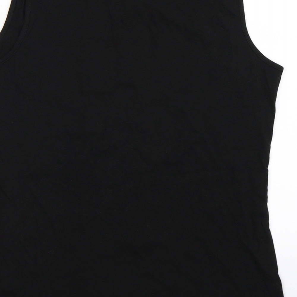 Ann Taylor Womens Black   Basic Tank Size M