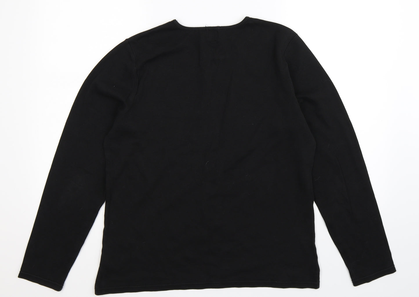 Gap Womens Black   Basic T-Shirt Size XL