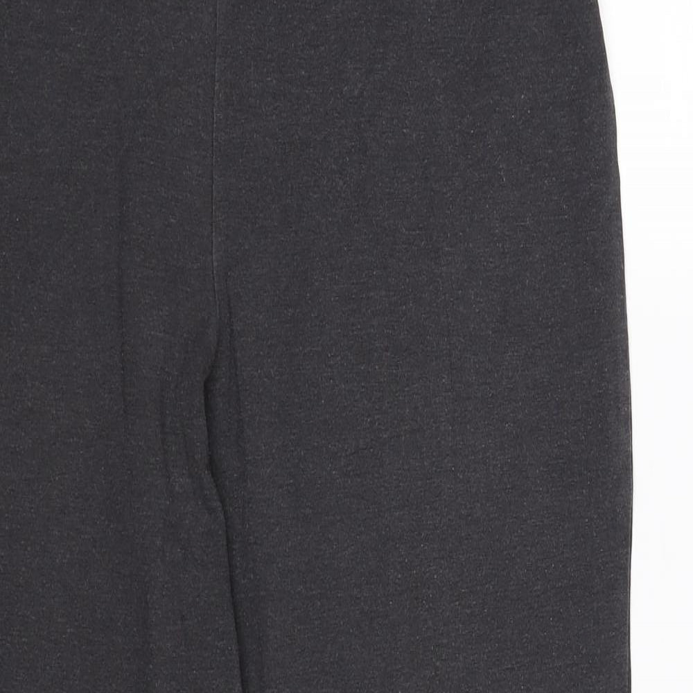 TU Womens Grey   Compression Leggings Size 14 L28 in