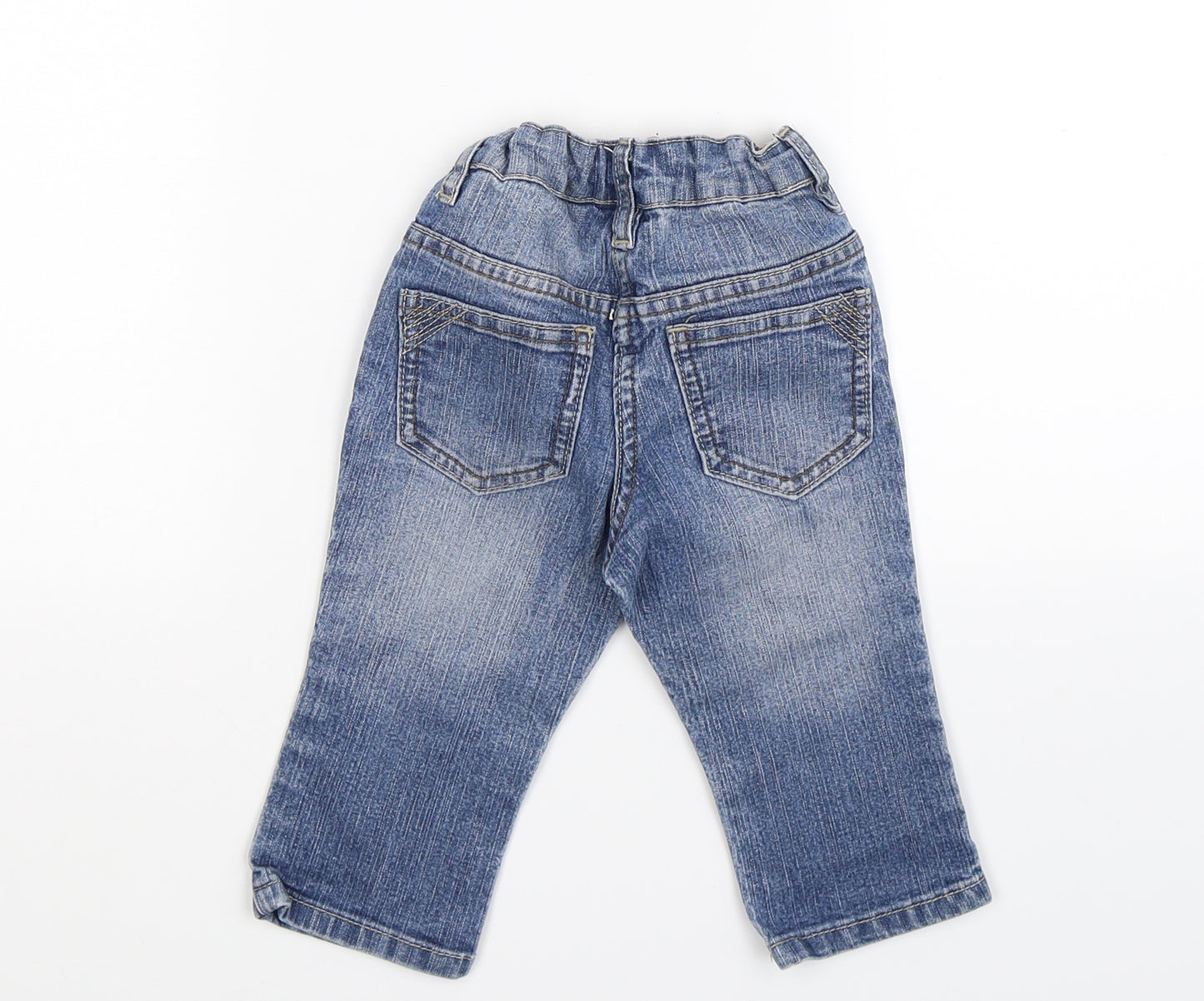 NEXT Girls Blue  Denim Straight Jeans Size 3 Years