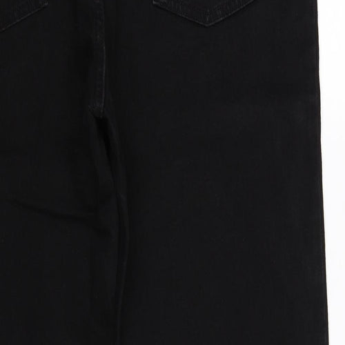 Pierre Cardin Mens Black  Denim Straight Jeans Size 40 L30 in