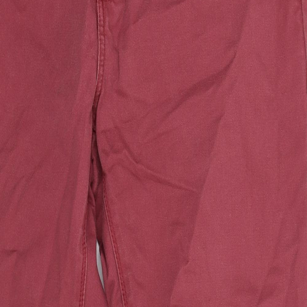 Burton Mens Brown   Chino Trousers Size 34 L32 in