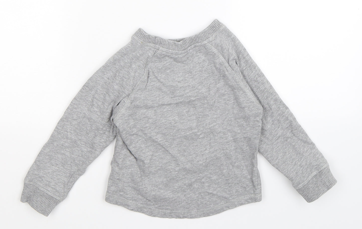 Mini Club Boys Grey   Pullover Sweatshirt Size 3-4 Years