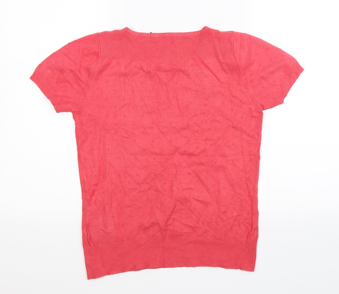 Debenhams Womens Pink  Knit Pullover Jumper Size 10