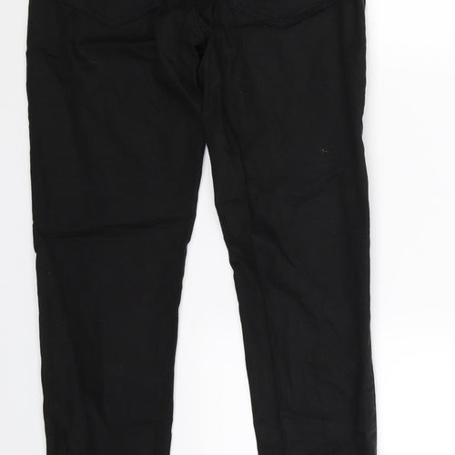 H&M Womens Black  Denim Jegging Jeans Size 8 L29 in