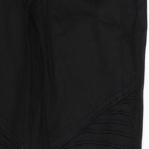 H&M Womens Black  Denim Jegging Jeans Size 8 L29 in