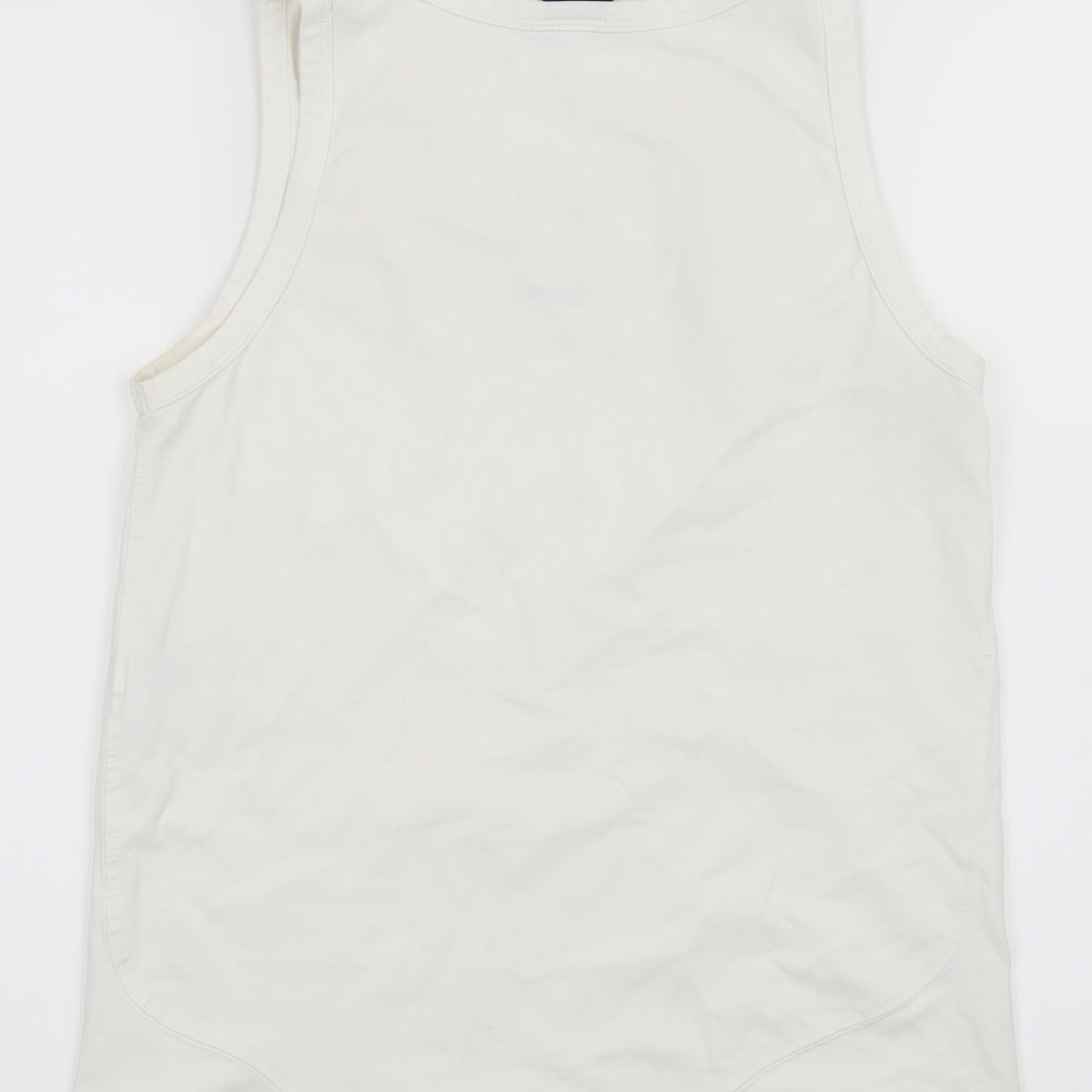 Nike Mens White   Basic Tank Size M