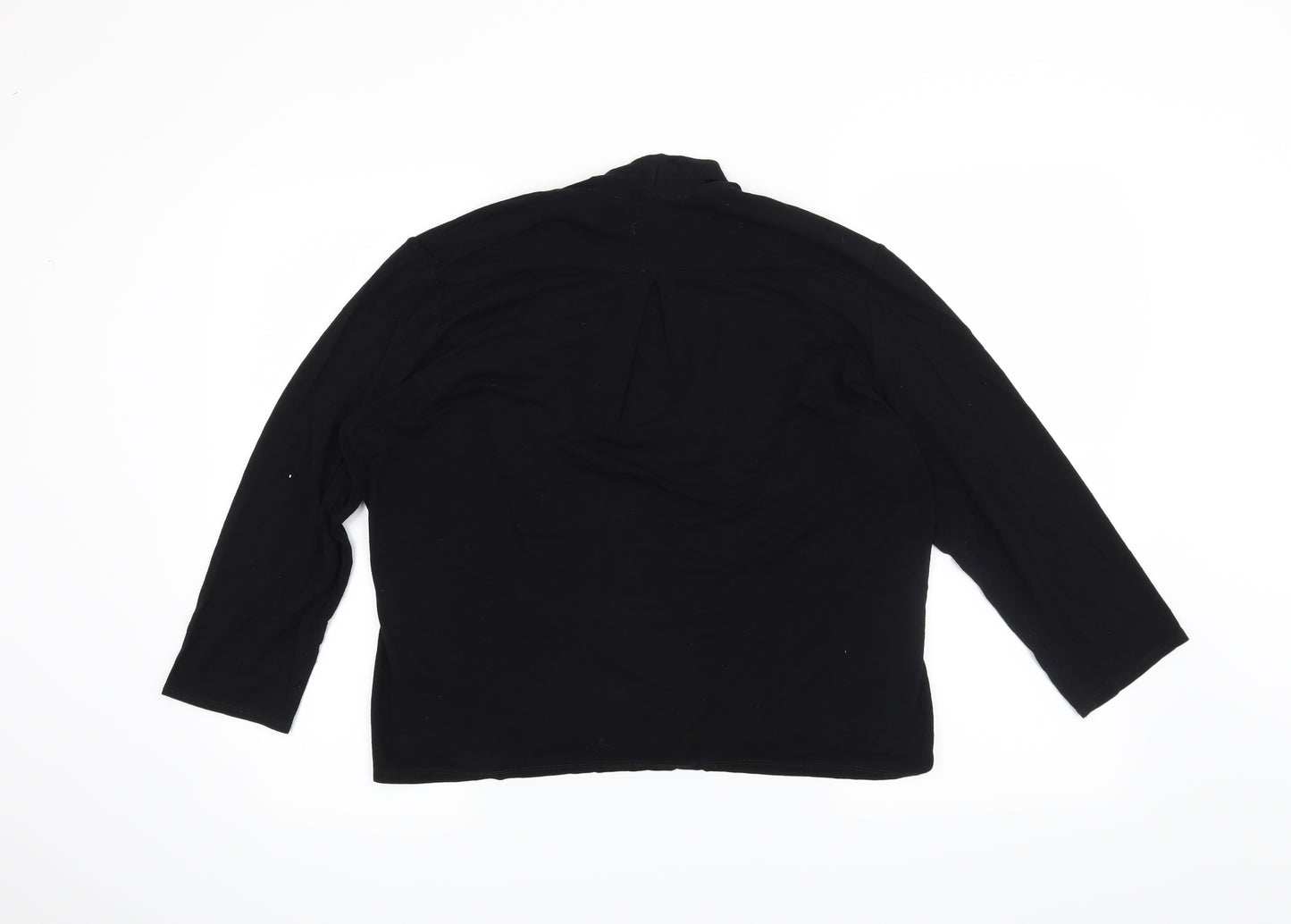 BHS Womens Black   Cardigan Jumper Size 18