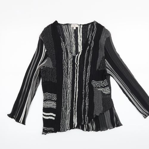 CC Womens Black   Basic Blouse Size XL