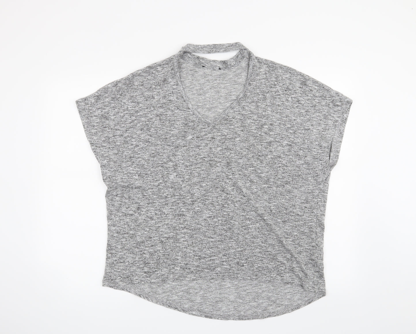 New Look Womens Grey   Basic T-Shirt Size M