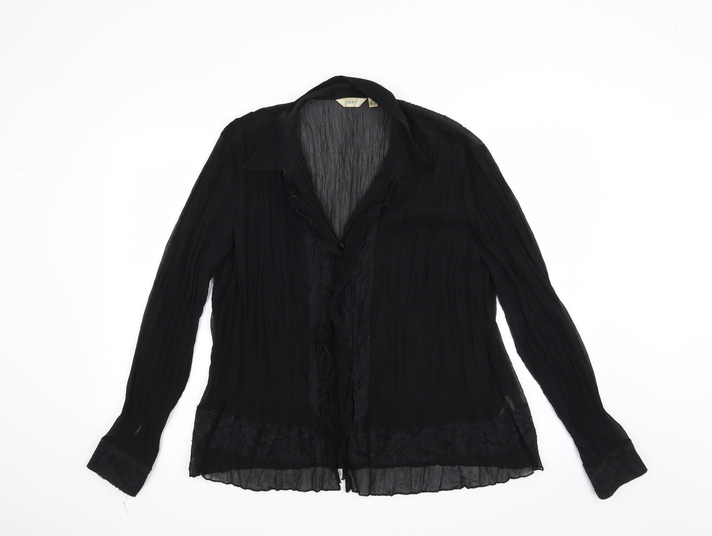 NEXT Womens Black   Basic Blouse Size 18