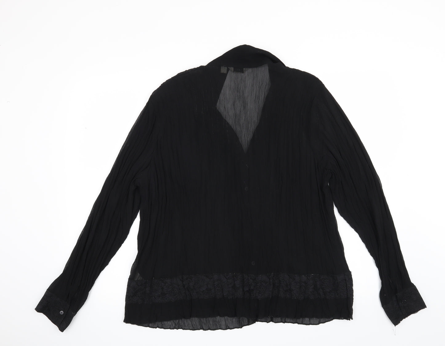 NEXT Womens Black   Basic Blouse Size 18