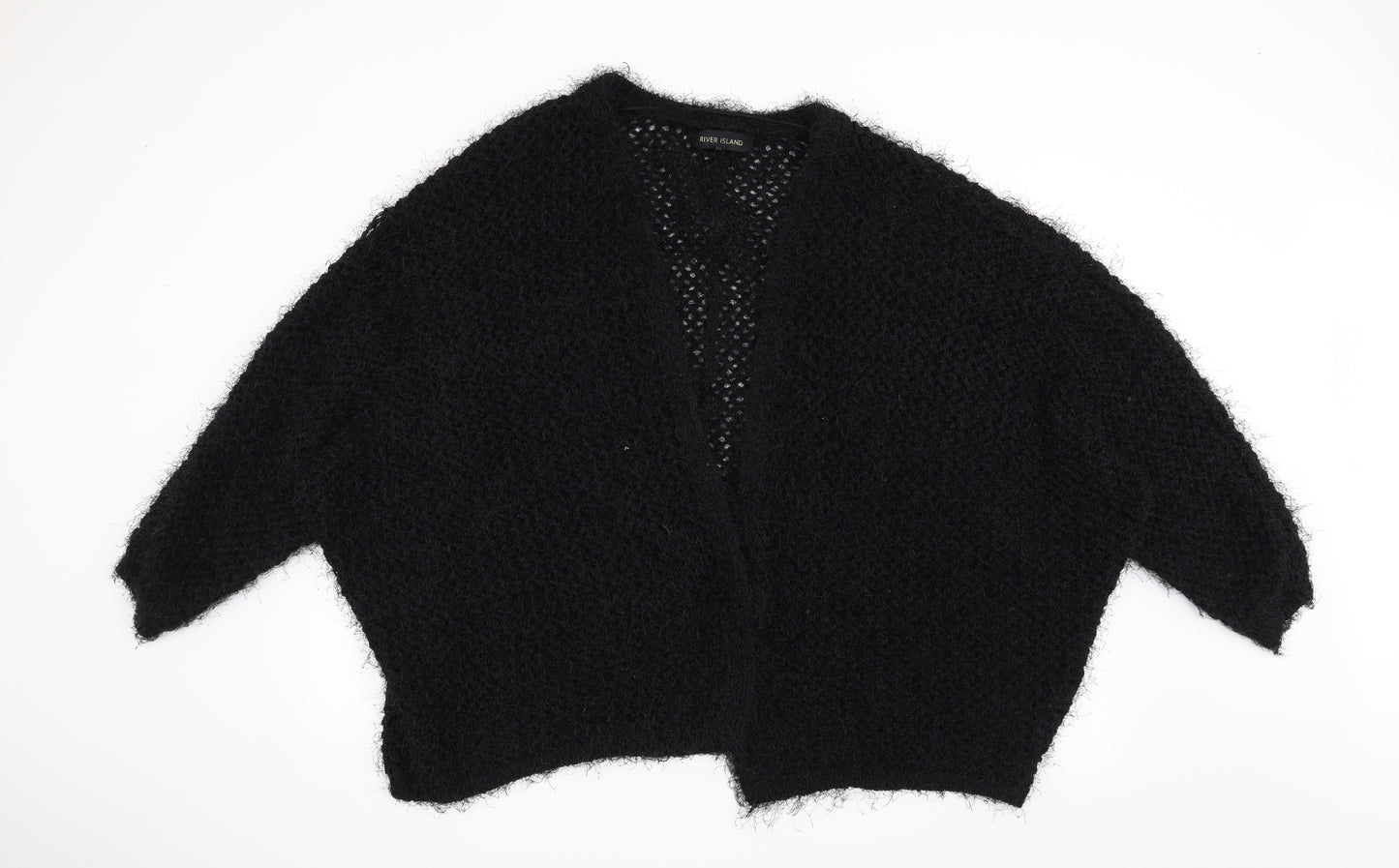 River Island Womens Black   Cardigan Jumper Size 18