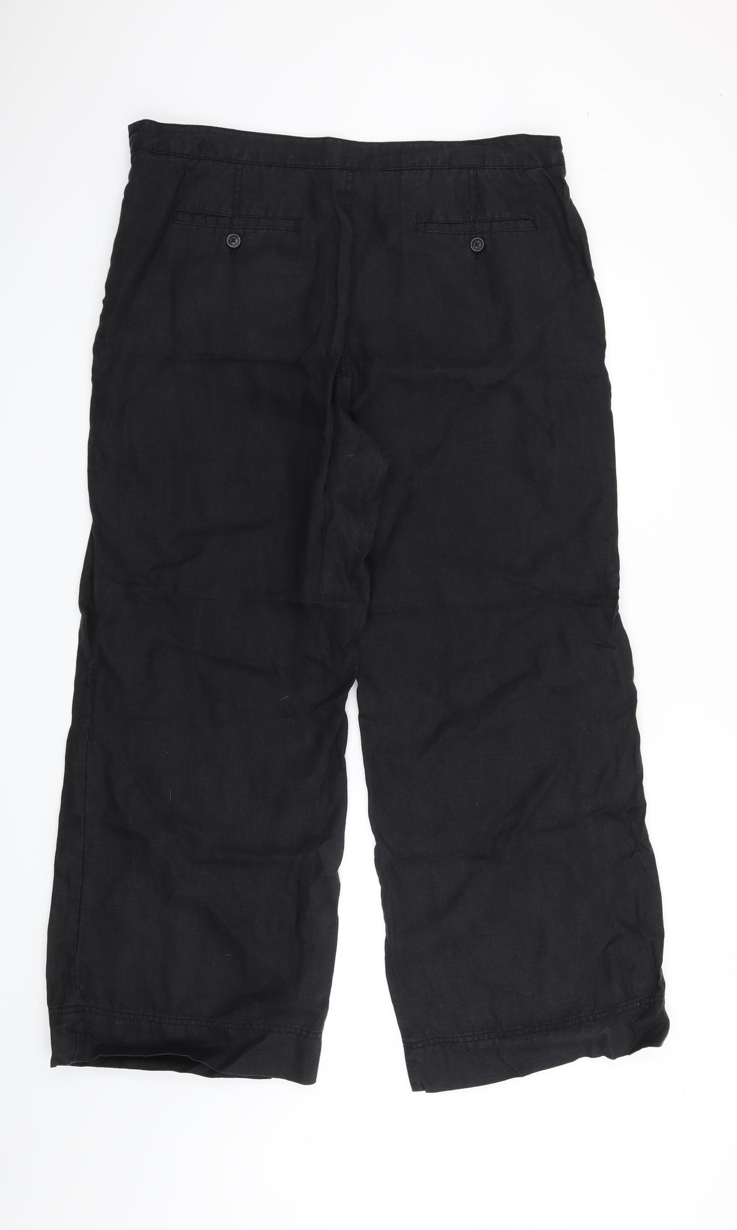 John Rocha Womens Black   Trousers  Size 16 L27 in