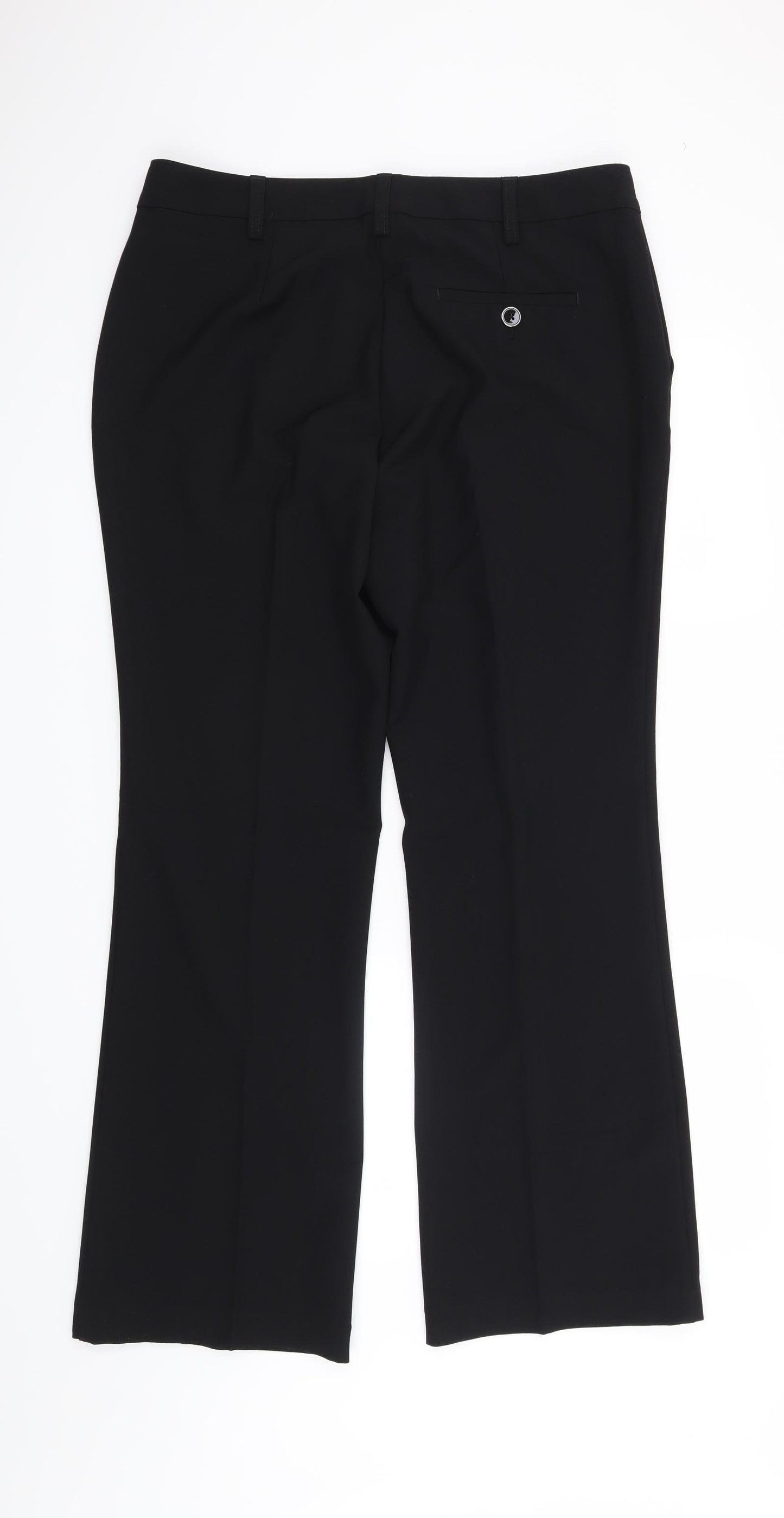 NEXT Womens Black   Trousers  Size 14 L30 in