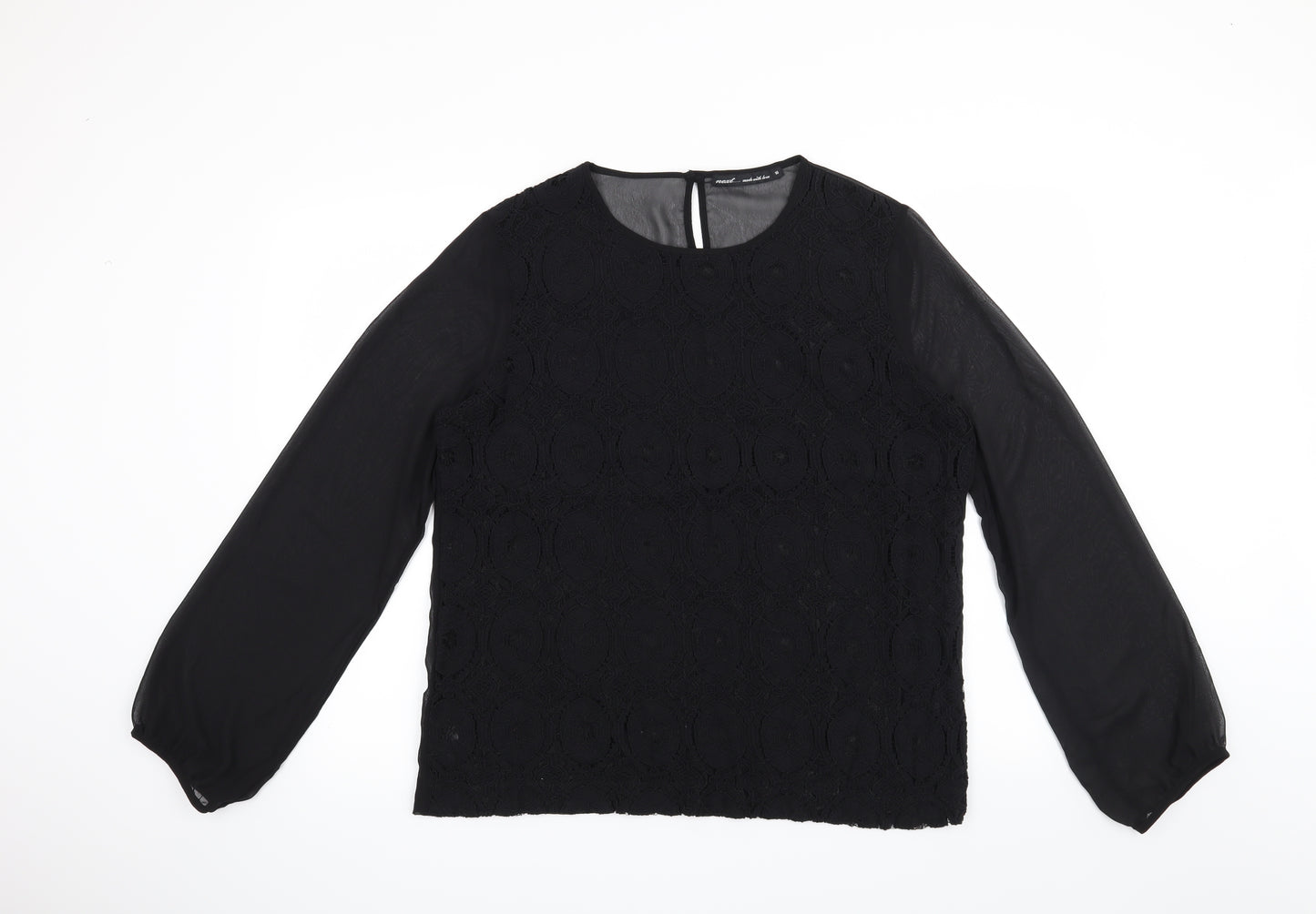 NEXT Womens Black   Basic Blouse Size 16