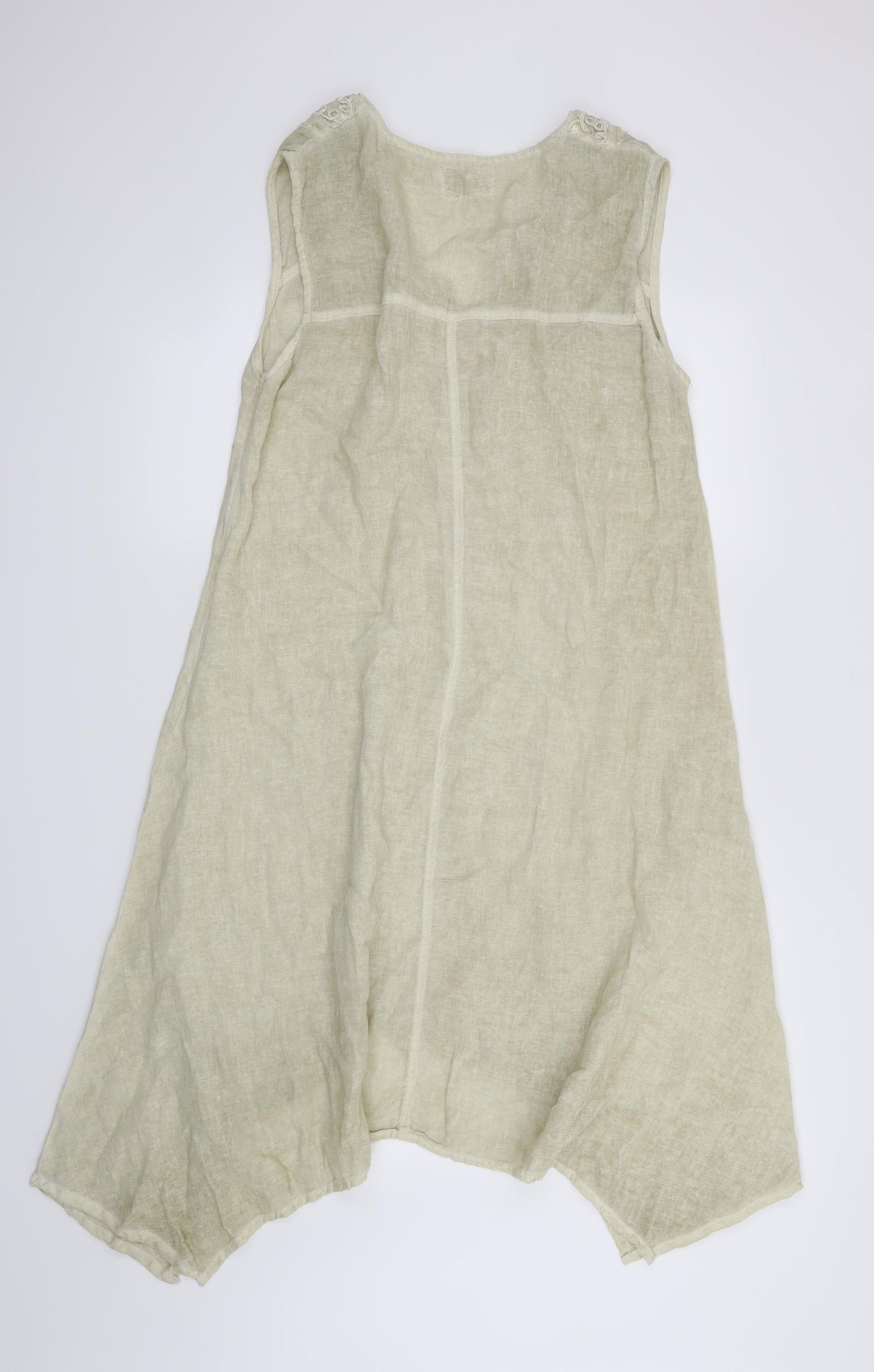 e-woman Womens Beige   Basic Blouse Size L