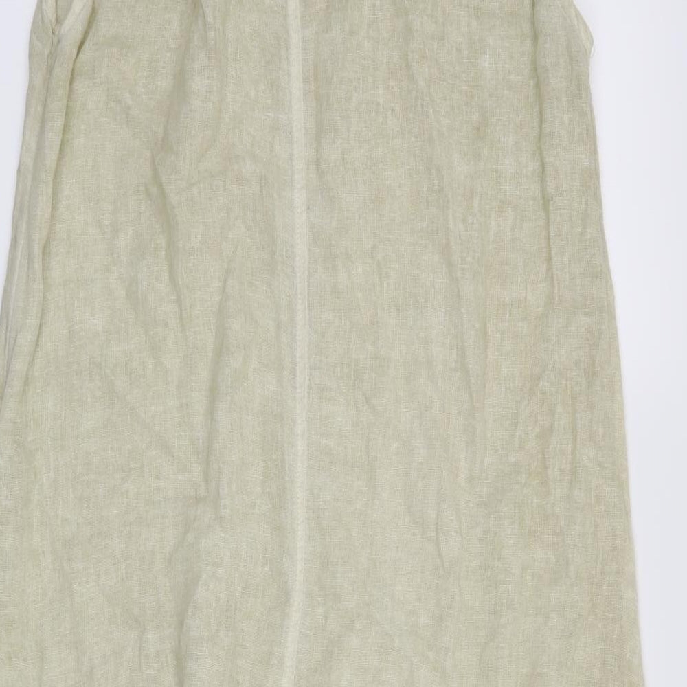 e-woman Womens Beige   Basic Blouse Size L